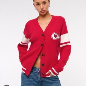 ISO Abercrombie KC Chiefs cardigan